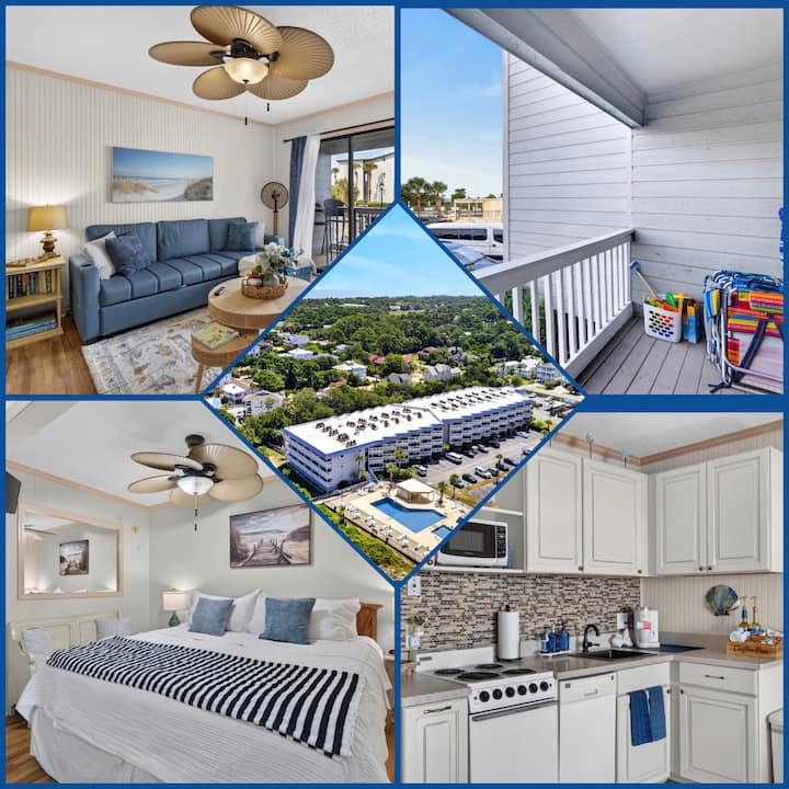 Shell Yeah! Steps to Beach, Pool, Pickleball