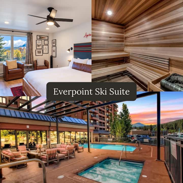 Everpoint Ski Suite, Free Parking, Ski in & Out. 