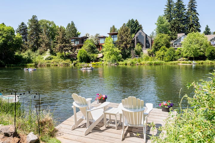 Mill Cabin at Deschutes Dunes River/ beach access