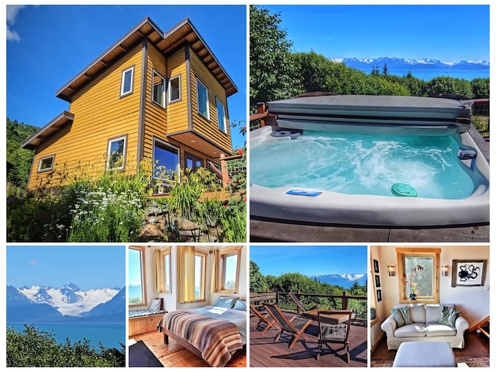 Custom Built Home, Hot Tub, Bay View & Deck!