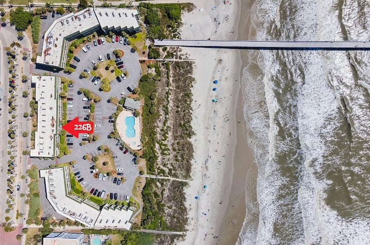 Discover Charleston @seacabin226b Oceanfront Condo