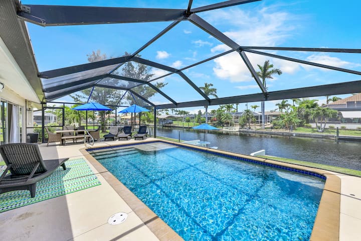 Boaters paradise 8 pple heated pool, kayaks & pet