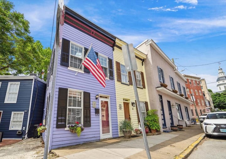 Historic Home w/ Parking Steps From Capital & USNA