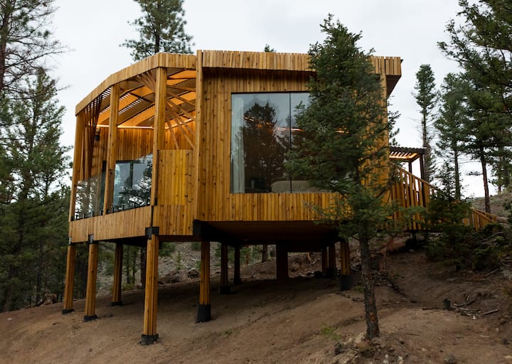 The Nordic Nest: Two Bedroom Custom Treehouse