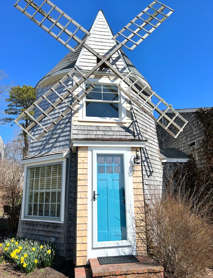 Renovated Chatham Windmill! Walk to Beach/Town!