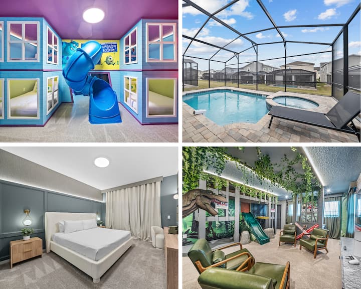2026 NEW 7BR Pool Home Near Disney | Solara Resort