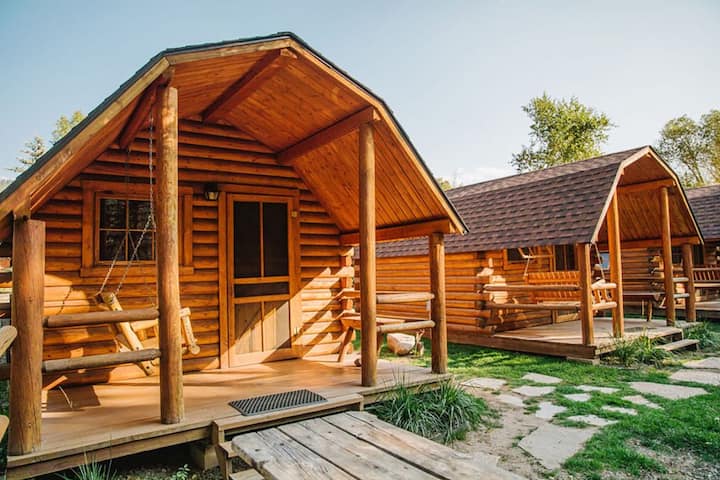 Pooh Bear River View Cabin