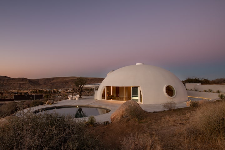 HATA Dome - Monolithic Dome with Pool & Spa