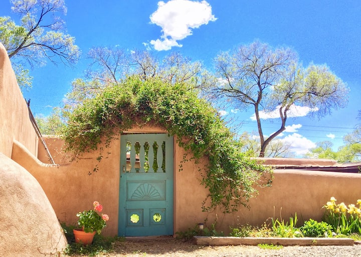 Traditional Pueblo Style Home of Taos Artist