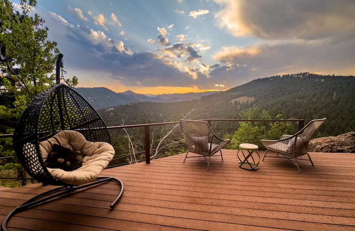 Breathtaking views mountain getaway
