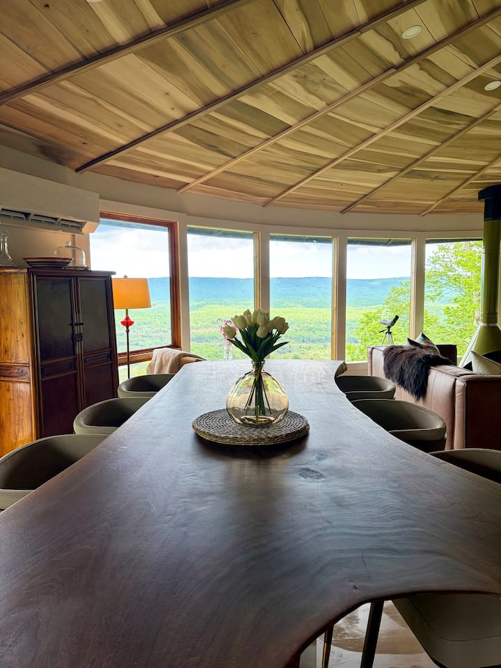 The Round House+Panoramic Views, Ski, Bike & Hike