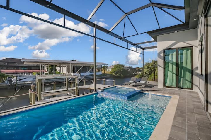 Villa510~3 En-Suites~Gulf Access, Heated spa~pool