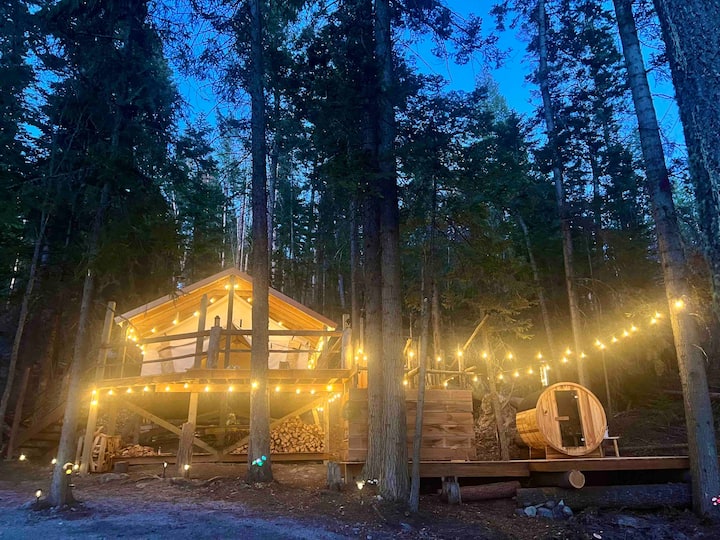 Flathead Lake Treehouse Mountain Tent
