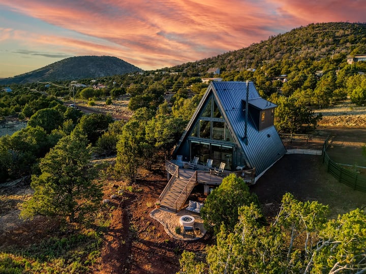 Aframe Grand Canyon - Views - Fenced - Modern