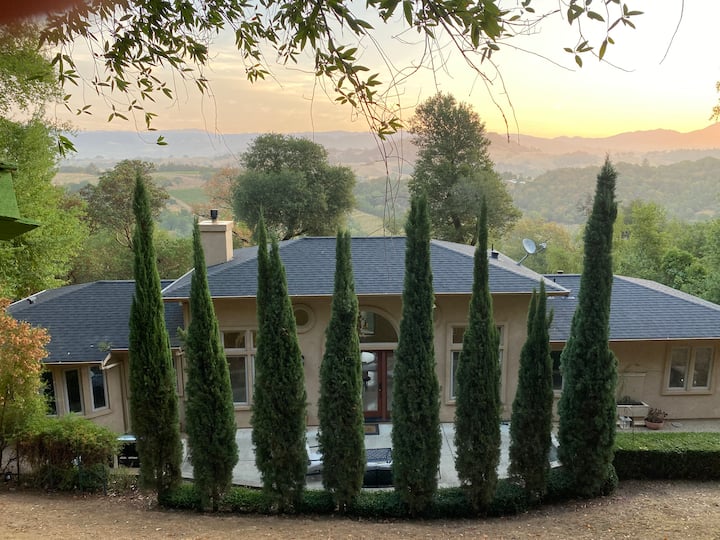 Hilltop Villa with Sweeping Views & Trail Access