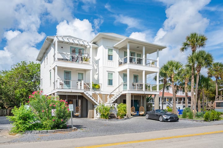 Luxe Beach Bungalow Ocean Views Heated Pool