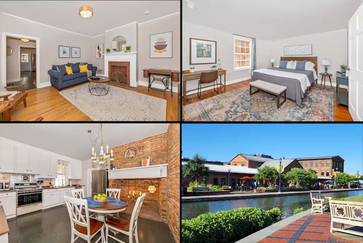 Carroll Creek Charmer:Sleeps 4,free garage parking