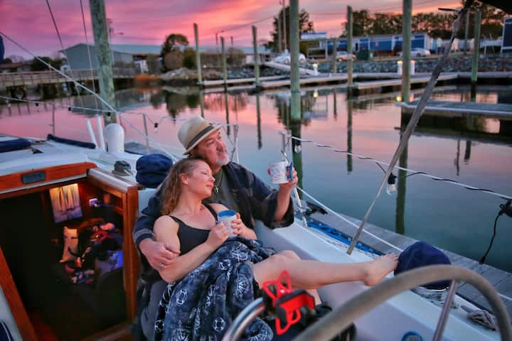 Romantic Sailboat Experience + Seafood Restaurant