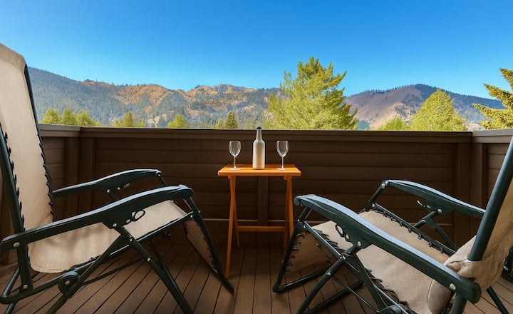 Best view of Bald Mountain in town!
