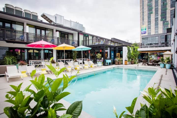 Across Fenway Park + Free Breakfast. Pool. Dining.