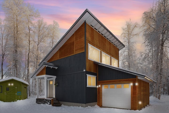 Serene&Stylish Cabin-Caswell|30 mins to Talkeetna