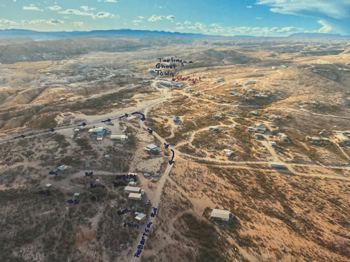 RV spot in the Terlingua Ghost Town!