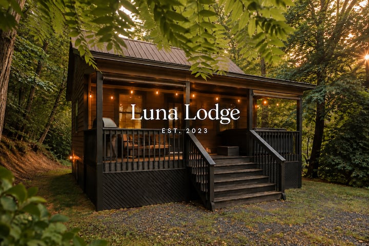The Modern Mini Cabin w Hot Tub, Firepit & WiFi