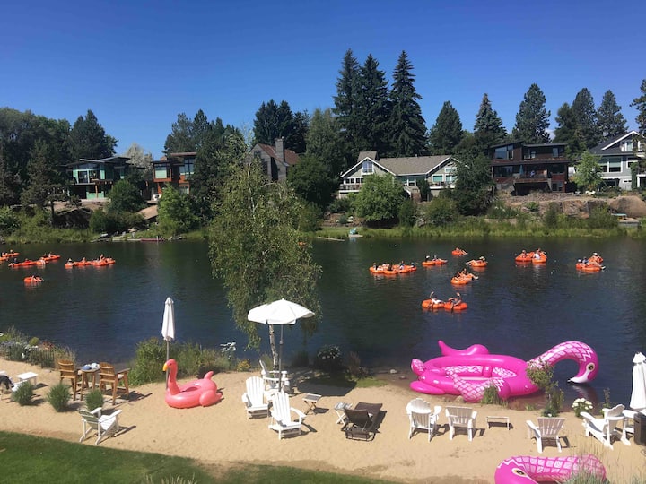 FLOAT THE RIVER! River, Beach Access Downtown Bend