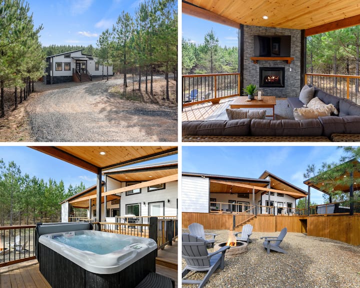 Romantic Luxury Getaway - Spa Bath/HotTub/Fire Pit