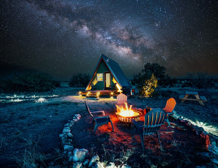 Stargazing A-Frame | 25 Min to Grand Canyon
