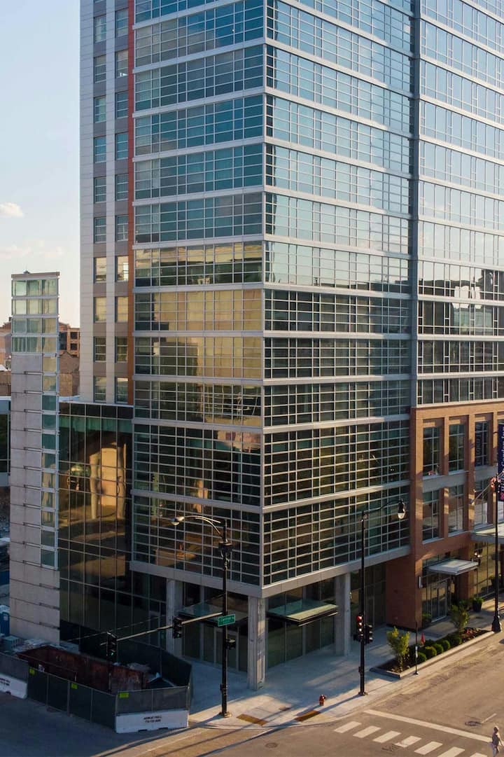 Modern design with VU Skyward rooftop bar