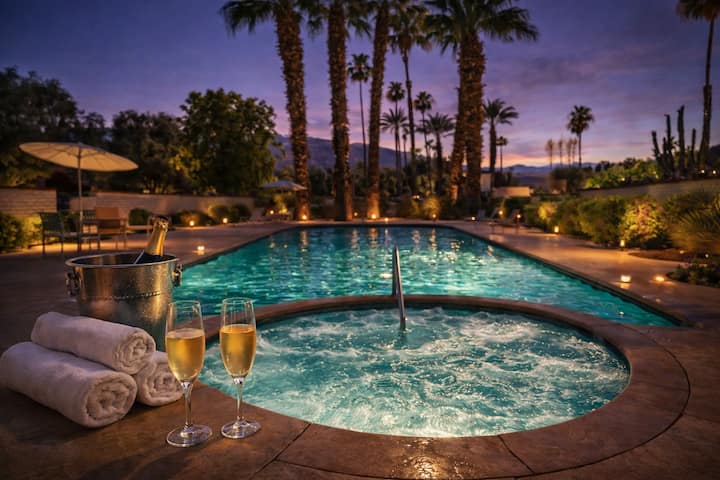 Golf Course View | Boho Retreat | Pool + Hot Tub