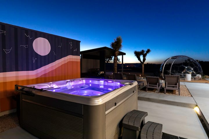 Joshua Tree Scandifornian Havn: Spa|Dome|Minigolf