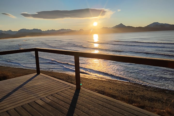Deck & Panoramic Views: Bayfront House in Homer!