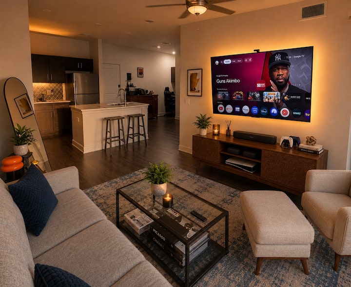Modern Apartment • Pool • Gaming • Fitness