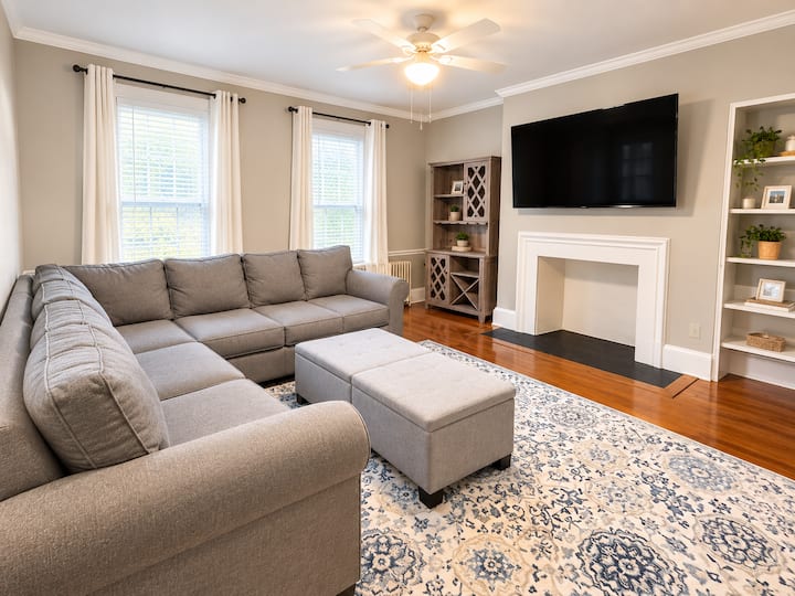 Spacious Downtown Frederick Home + EV Charging