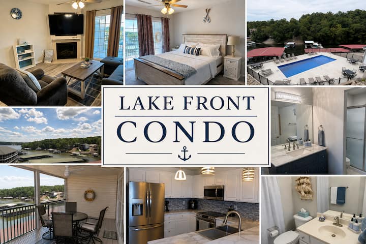 Lakefront Condo w/ Balcony Views