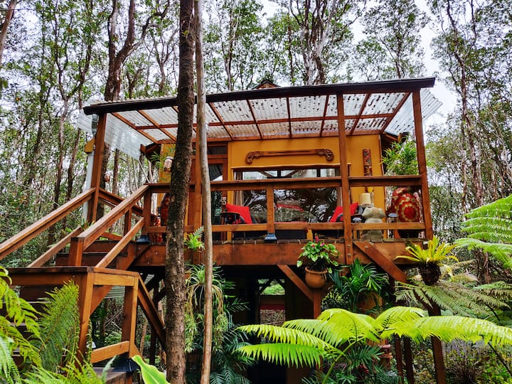 Peaceful Rainforest Treehouse Retreat