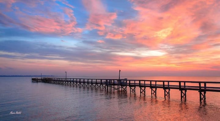 Private Pier “Redfish Lodge” Cottage on Copano Bay