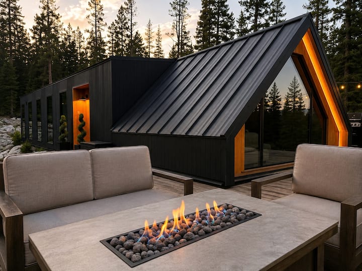 Luxury Mountain Cabin Retreat with Sauna