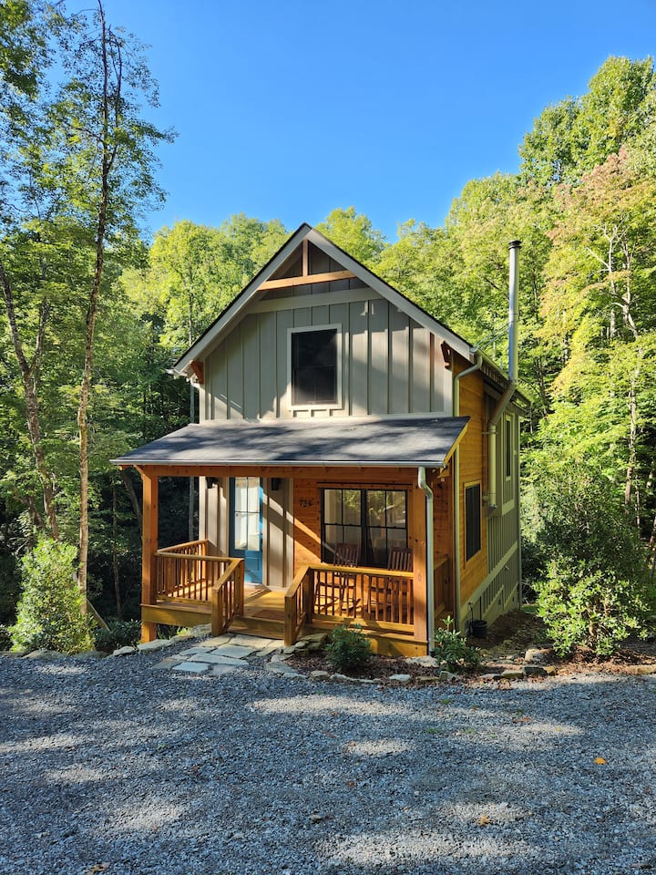 NEW mountain cottage between Dupont and Pisgah!!