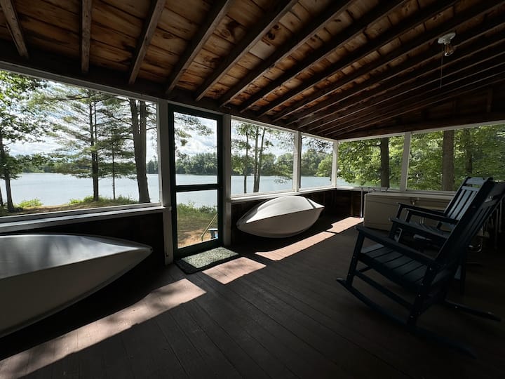 Stunning Rustic Lakeside Camp