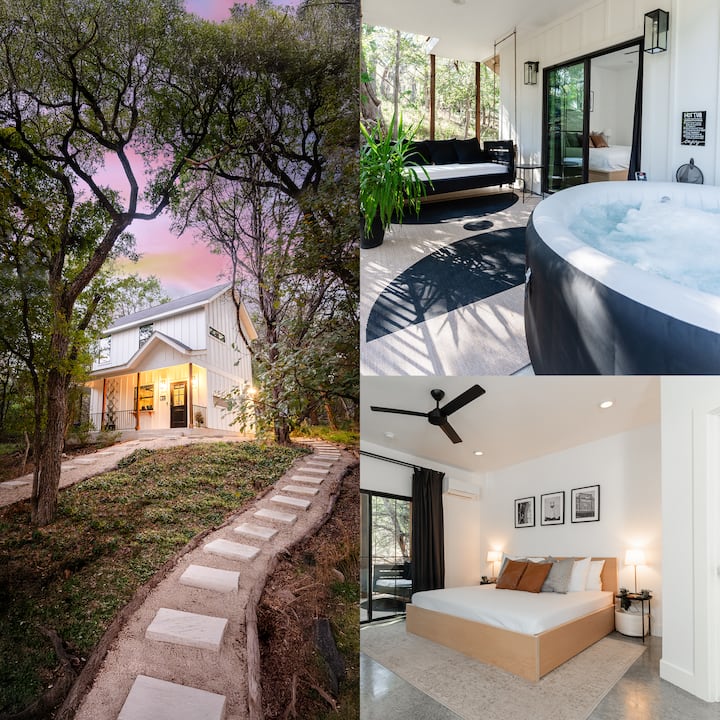 Private First Floor Suite | Hot Tub | Swing