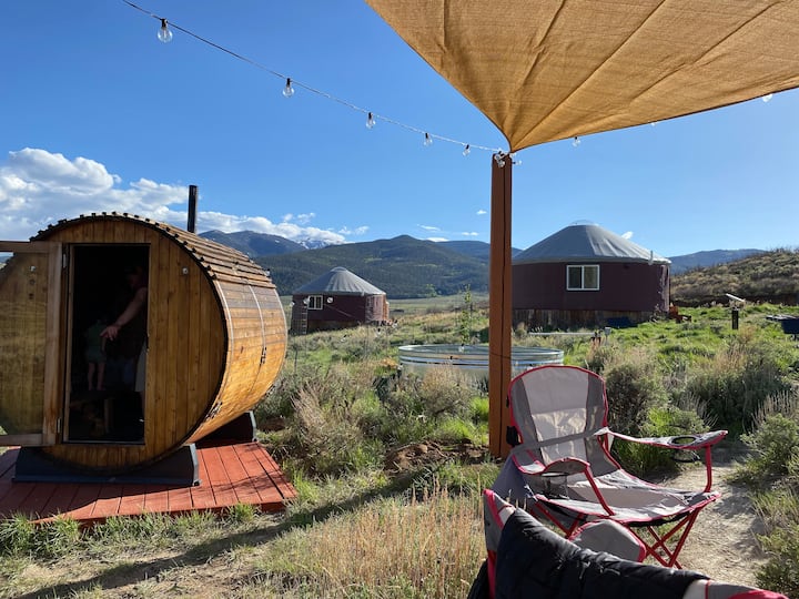 Yurts At Poncha Pass - The Iris
