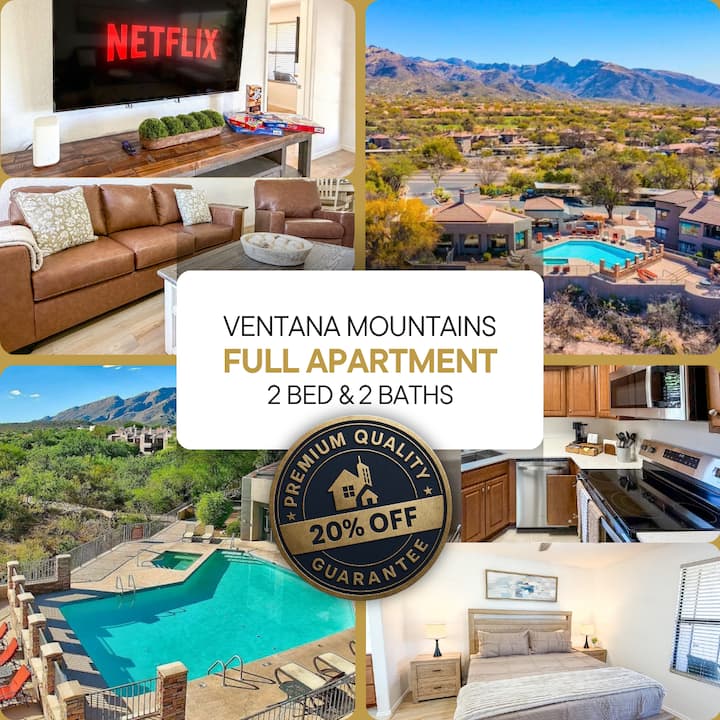 Mountain View Corner Condo | 2BR 2B w/Pool & Grill