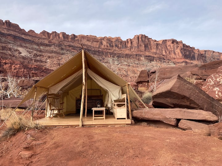 Moab Glamping Private Tent for 2