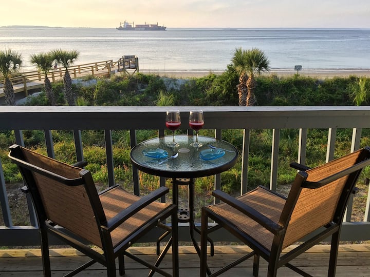 Beach Racquet A219 | Sunset Views, Steps to Beach