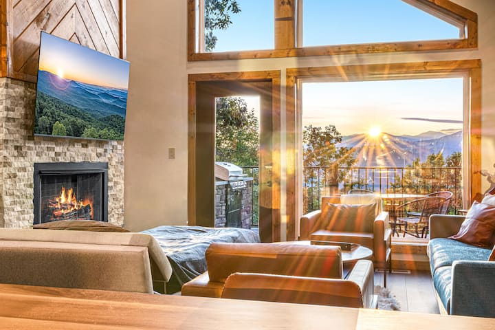 Superhost Spa Cabin | Hot Tub, 5 min to Smokies