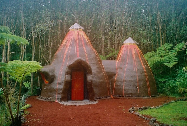 Experience Living Inn a Volcano & Luxury Spa Bath