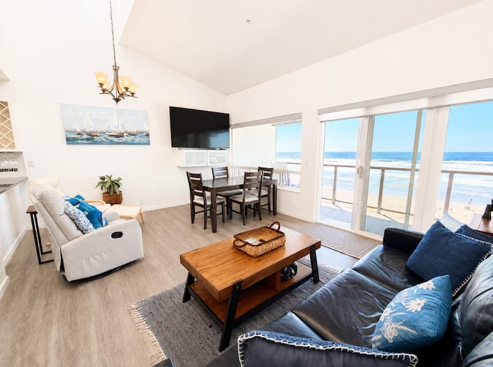 Nye Sands Condo | Oceanfront + Beach Access